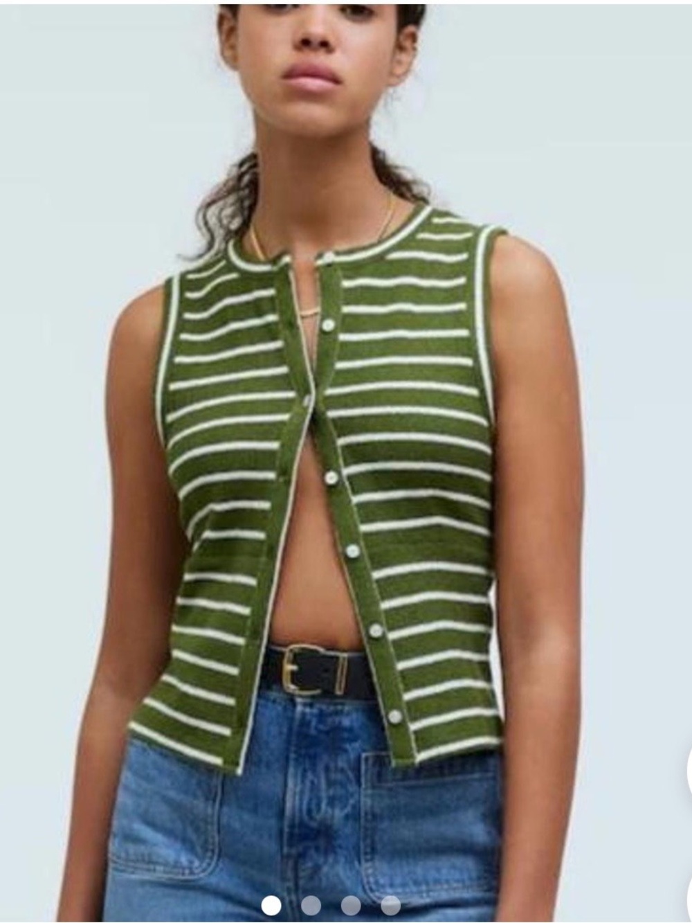 Striped Madewell Vest
